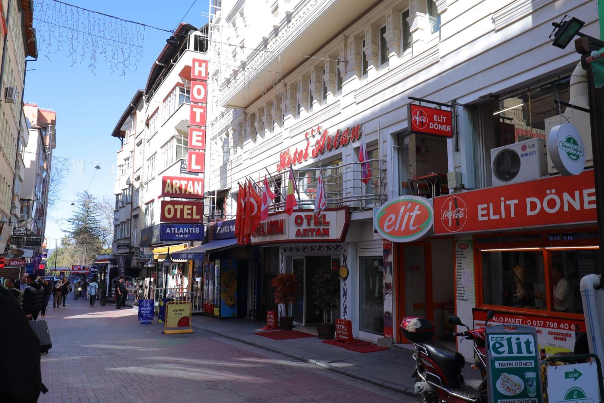 Artan Hotel Isparta Exterior photo